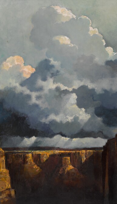 View full screen - View 1 of Lot 1058. Land and Sky Phantasy.