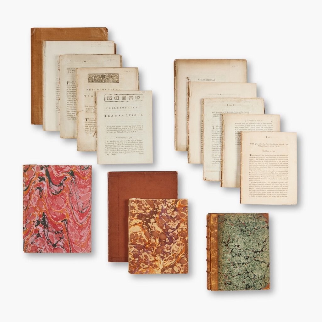 View full screen - View 1 of Lot 130. Herschel, William, and John Herschel | A collection of works by two famed scientists.