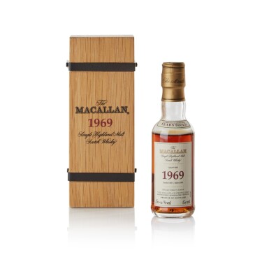 View full screen - View 1 of Lot 20. The Macallan Fine & Rare 32 Year Old 50.6 abv 1969 .