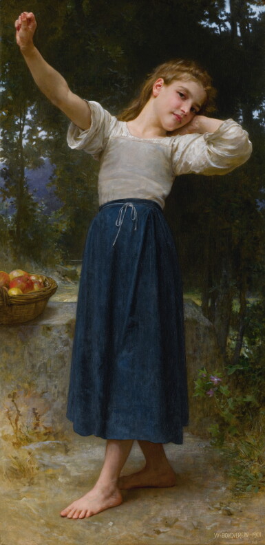 View full screen - View 1 of Lot 30. WILLIAM BOUGUEREAU | LA PARESSEUSE .