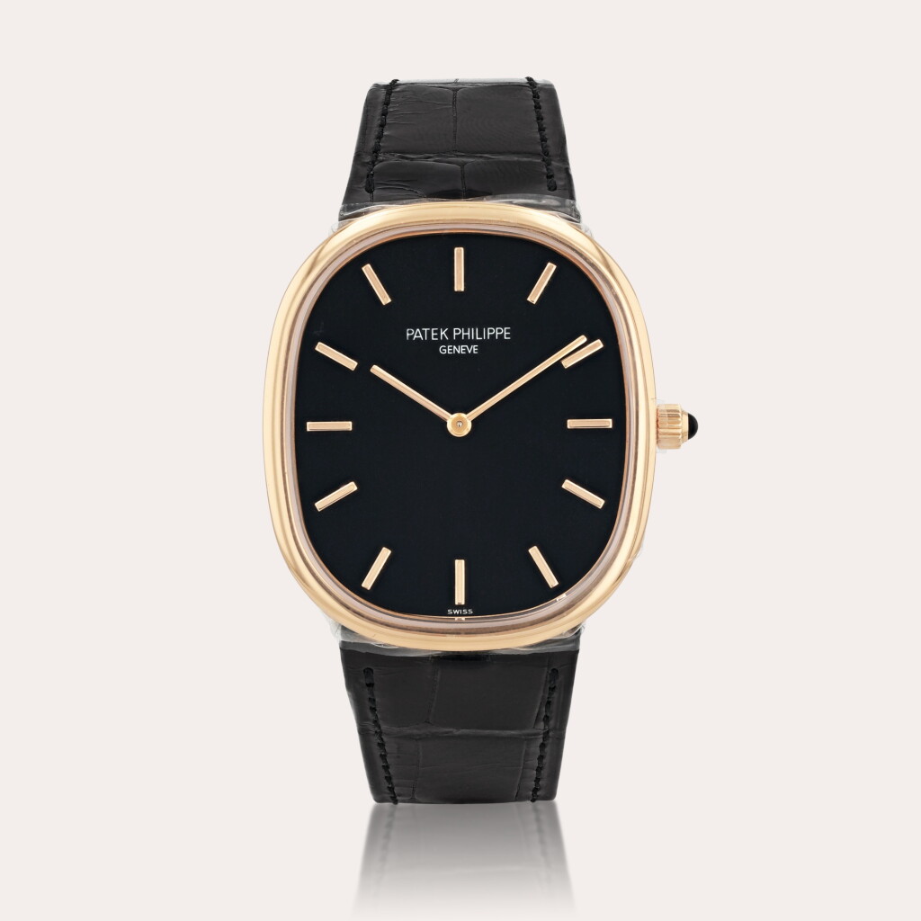 View full screen - View 1 of Lot 390. Ellipse Jumbo 'stickered', reference 5738R-001 Montre bracelet en or rose | Pink gold wristwatch Vers 2021 | Circa 2021.