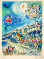 AFTER MARC CHAGALL | BATAILLE DE FLEURS (M. CS. 33)