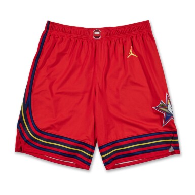 View full screen - View 1 of Lot 118. Alperen Şengün Game Issued ‘NBA All-Star Game’ Shorts | All-Star Game Debut | Probable Wear.