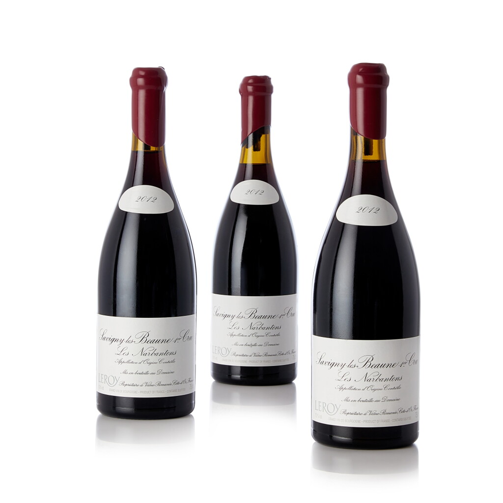 View full screen - View 1 of Lot 6049. Savigny lès Beaune, Narbantons 2012 Domaine Leroy (3 BT).