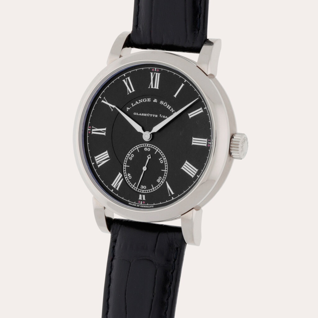 View full screen - View 1 of Lot 115. Richard Lange 'Pour Le Mérite', Reference 260.028 | A limited edition white gold wristwatch with fusée-and-chain transmission | Circa 2017.