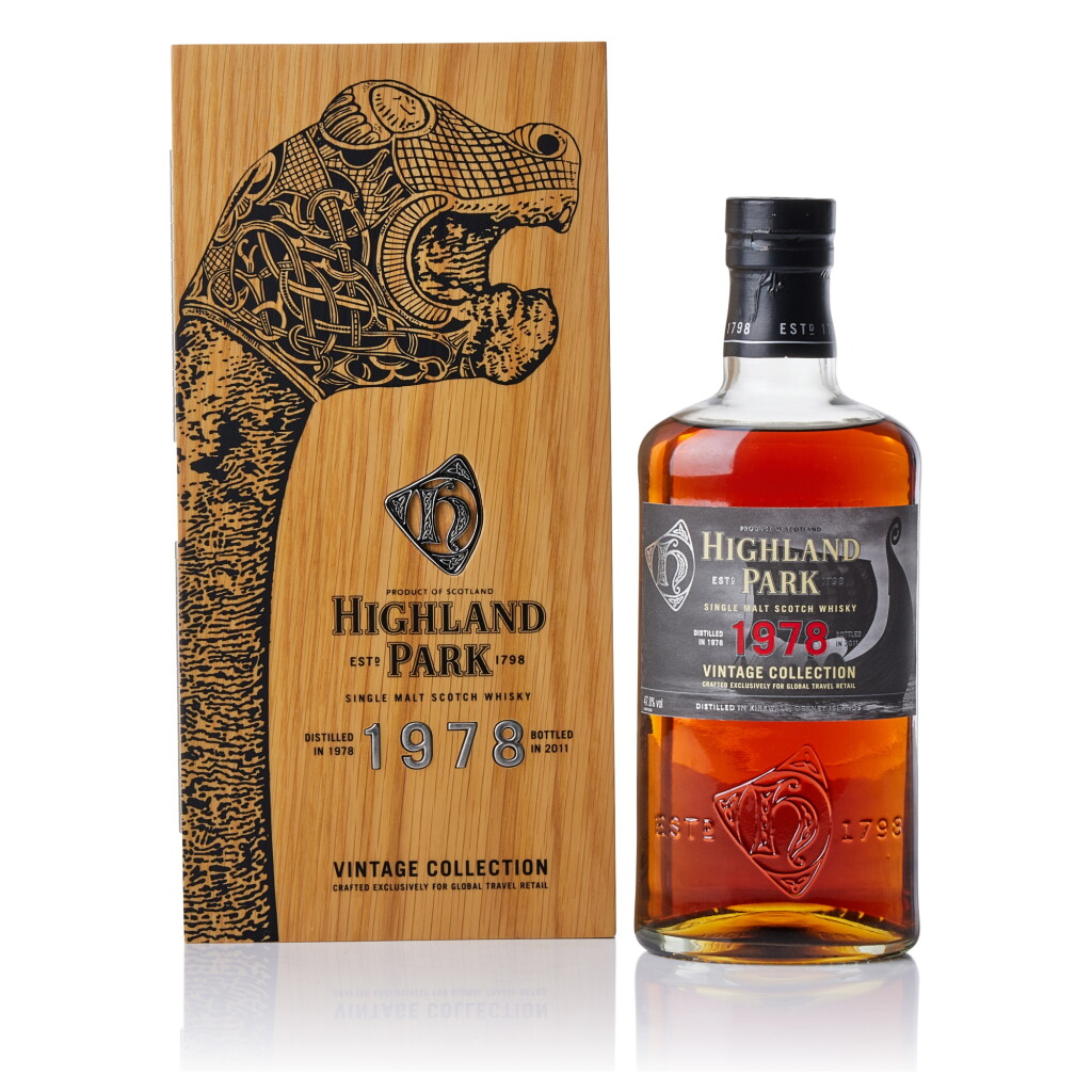 View full screen - View 1 of Lot 3322. Highland Park Vintage Collection 47.8 abv 1978 (1 BT70).