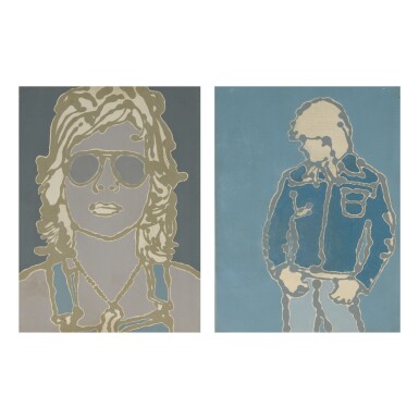 View full screen - View 1 of Lot 23. ALBERT VANDERBURG | TWO STUDIES, "S AS IN SUGAR".