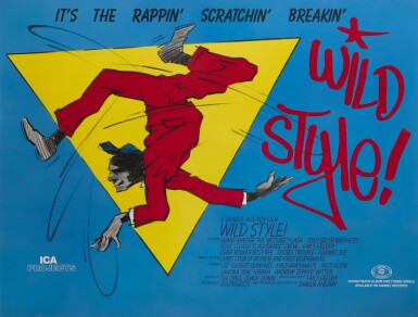 View full screen - View 1 of Lot 156. Wild Style (1982), first British release poster (1983).