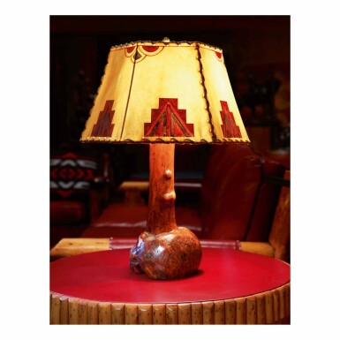 View full screen - View 1 of Lot 216. THOMAS MOLESWORTH | TABLE LAMP.