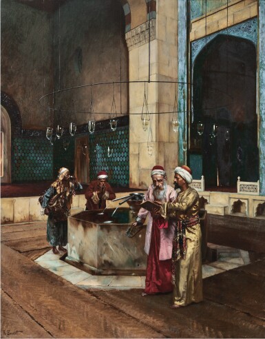 View full screen - View 1 of Lot 20. RUDOLF ERNST | AFTER PRAYERS.
