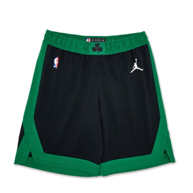 View full screen - View 1 of Lot 47. Kristaps Porziņģis Boston Celtics 2024 NBA Finals Game Worn Statement Edition Shorts | Game 2 .