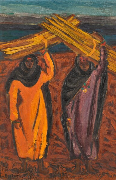 View full screen - View 1 of Lot 24. INJI EFFLATOUN | UNTITLED.