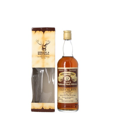 View full screen - View 1 of Lot 5498. Glen Albyn Gordon & MacPhail Connoisseurs Choice 23 Year Old 40.0 abv 1965 (1 BT75).