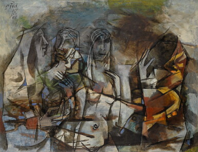 View full screen - View 1 of Lot 34. MAQBOOL FIDA HUSAIN | UNTITLED.