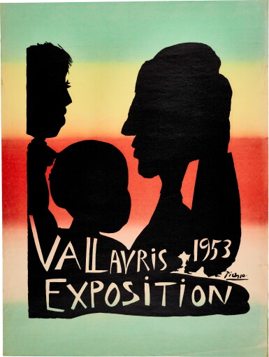 View full screen - View 1 of Lot 952. Exposition Vallauris 1953; with Exposition Vallauris and Exposition Vallauris 1963 (B. 1267, 1300; Ba. 1031, 1341; Czw. 79, 16, 50, PP. L-010, L-165).