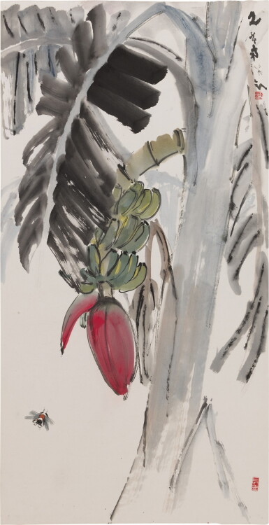 View full screen - View 1 of Lot 2027. Chen Wen Hsi 陳文希 | Banana Tree 香蕉樹.