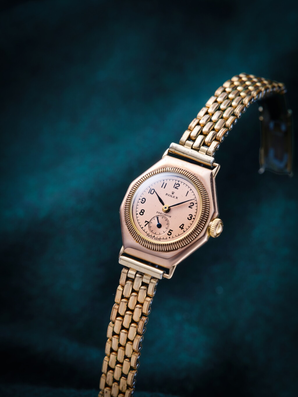 View full screen - View 1 of Lot 134. 'The Companion Oyster' Mercedes Gleitze Rolex Oyster | An extremely early pre-production prototype of the world’s first practical waterproof wristwatch, Oyster reference 34075, with Glasgow import hallmarks for 1926/1927.