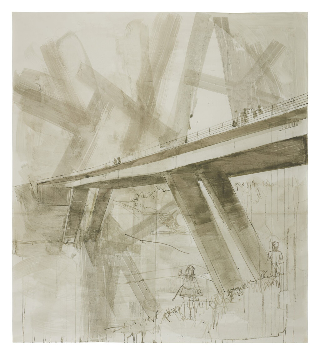 View full screen - View 1 of Lot 572. THOMAS EGGERER | DRAWING FOR "THE WISDOM OF CONCRETE II".
