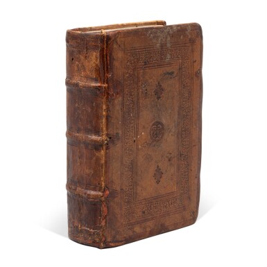 View full screen - View 1 of Lot 402. Council of Trent, Catechismus, Rome, Paolo Manuzio, 1567, contemporary Florentine morocco.