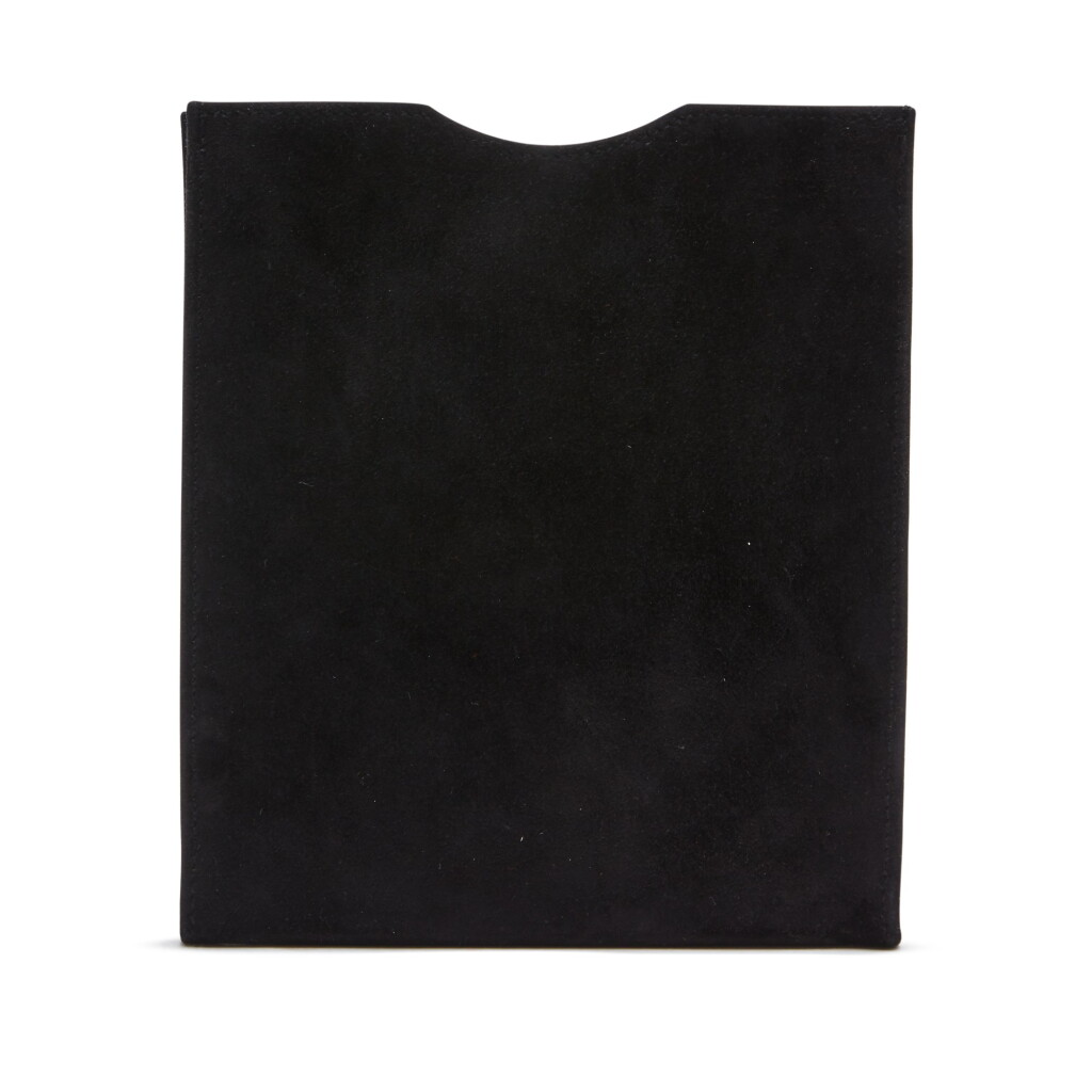 View full screen - View 1 of Lot 446. Black Onimaitou Bag in Veau Doblis Leather, 2004.