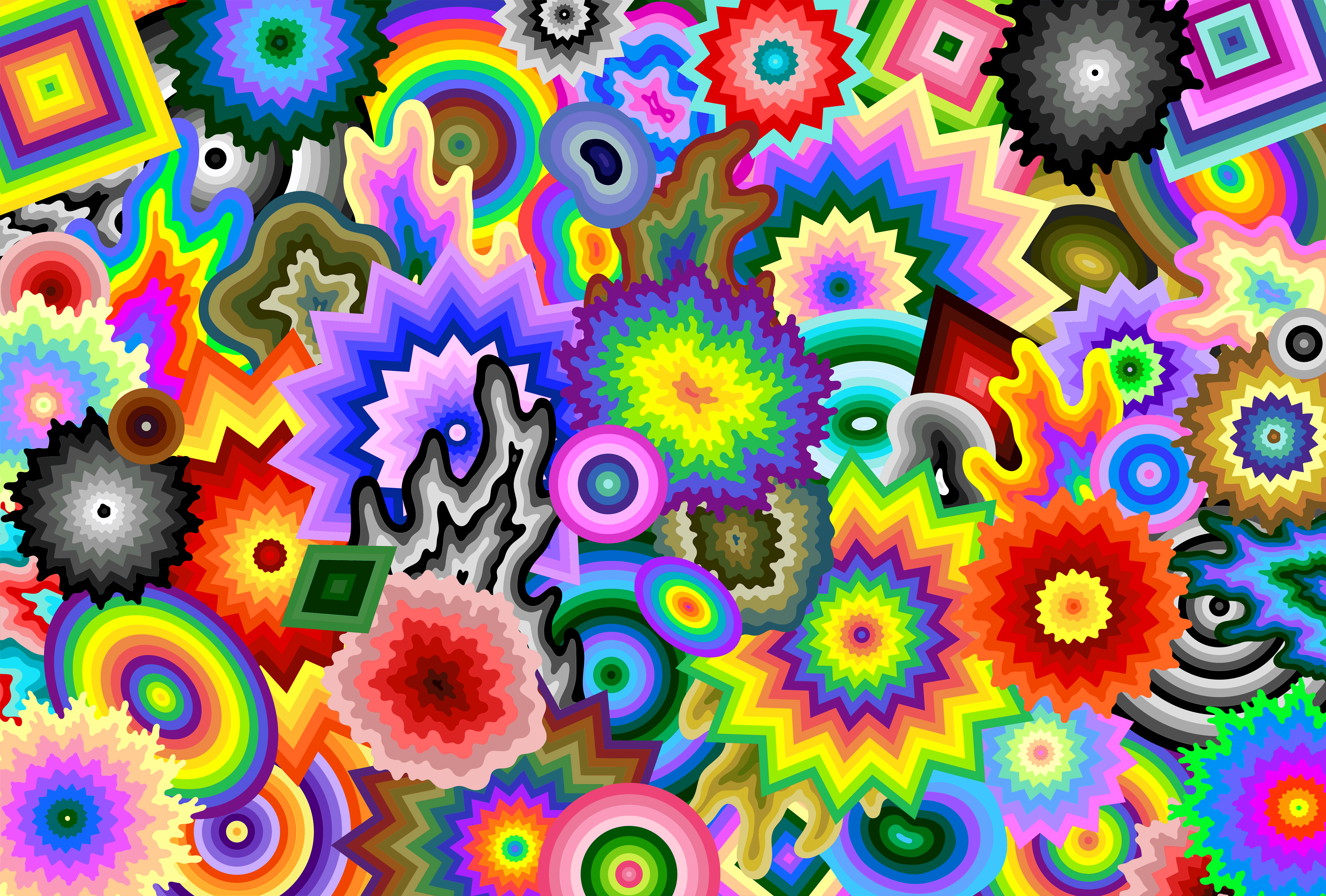 View full screen - View 1 of Lot 14. Cosmic Bloom.