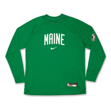 View full screen - View 1 of Lot 65. Ron Harper Jr. Maine Celtics 2025-2026 'Rising Stars' Worn Warmup Top.