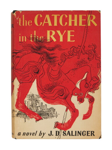 View full screen - View 1 of Lot 1062. Salinger, J. D. | "The Catcher in the Rye," first edition of this contemporary American classic.