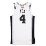 De’Aaron Fox San Antonio Spurs 2026 NBA Finals Game Worn Association Edition Jersey | Game 2