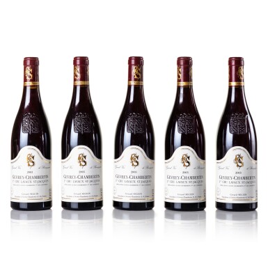 View full screen - View 1 of Lot 268. Gevrey Chambertin, Lavaux St. Jacques 2003 Gerard Seguin (10 BT).
