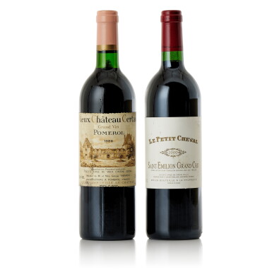 View full screen - View 1 of Lot 8477. Le Petit Cheval 2000 (2 BT).