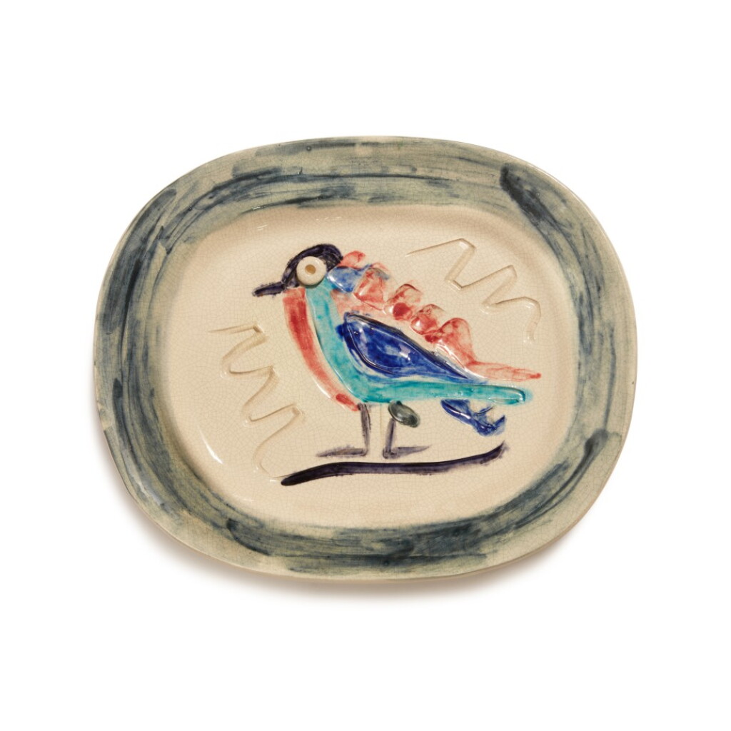View full screen - View 1 of Lot 36. Oiseau polychrome (A. R. 33).