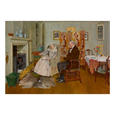 View full screen - View 1 of Lot 142. WALTER DENDY SADLER | OLD FRIENDS.