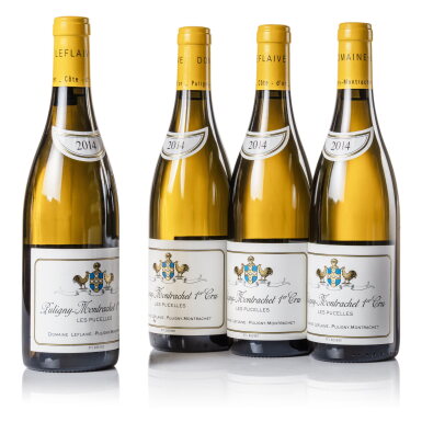 View full screen - View 1 of Lot 286. Puligny Montrachet, Les Pucelles 2014 Domaine Leflaive (4 BT).