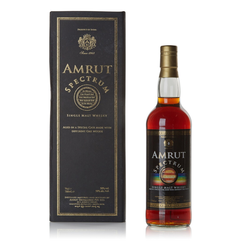 View full screen - View 1 of Lot 261. Amrut Spectrum First Release 50.0 abv NV .