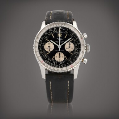View full screen - View 1 of Lot 189. Navitimer, reference 806 Montre bracelet en acier avec chronographe | Stainless steel chronograph wristwatch Vers 1968 | Circa 1968.
