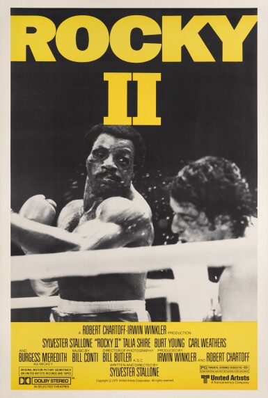 View full screen - View 1 of Lot 162. Rocky II (1979), style B poster, US.