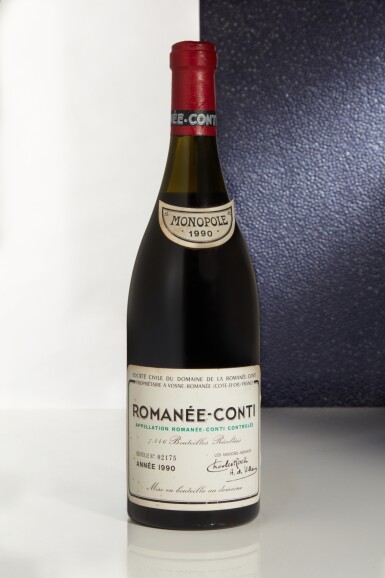 View full screen - View 1 of Lot 229. Romanée Conti 1990 Domaine de la Romanée-Conti (1 BT) .