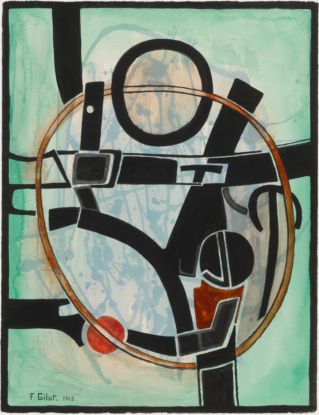 View full screen - View 1 of Lot 42. FRANÇOISE GILOT | OMENS.