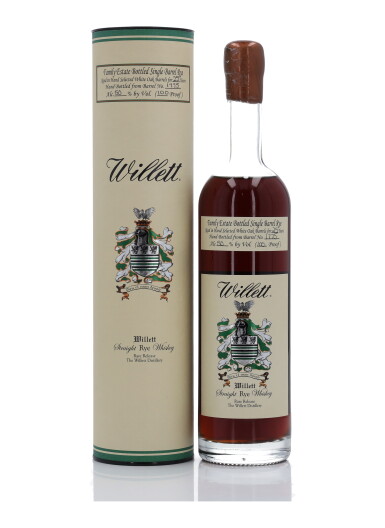 View full screen - View 1 of Lot 512. Willett Family Estate Single Barrel Rye #1775 25 Year Old 100 Proof NV (1 Bottle 75cl).