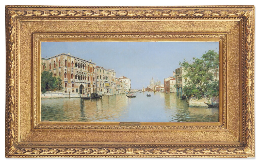View full screen - View 1 of Lot 202. Palazzo Barbaro and The Grand Canal.
