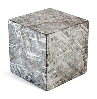 View full screen - View 1 of Lot 39. Iron Meteorite Cube – Muonionalusta.