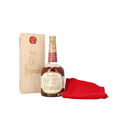 View full screen - View 1 of Lot 5343. Very Old Fitzgerald 12 Year Old Bottled In Bond 100 proof 1957 (1 45QT).