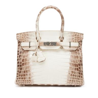 View full screen - View 1 of Lot 2. Himalaya Matte Niloticus Crocodile Birkin 30 Palladium Hardware, 2014.