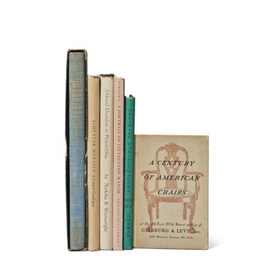 View full screen - View 1 of Lot 1315. A Group of Books on Americana from the Philadelphia and New York Regions, Approximately 75 Volumes.