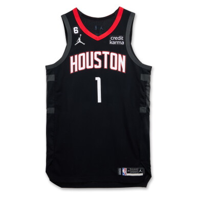 View full screen - View 1 of Lot 194. Jabari Smith Jr. Houston Rockets 2022-2023 Game Worn Kia Skills Challenge Statement Edition Jersey .