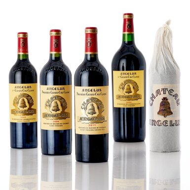View full screen - View 1 of Lot 9714. Château Angélus 2005 (12 BT).