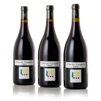 View full screen - View 1 of Lot 8847. Clos de Vougeot 2002 Domaine Prieuré Roch (6 BT).