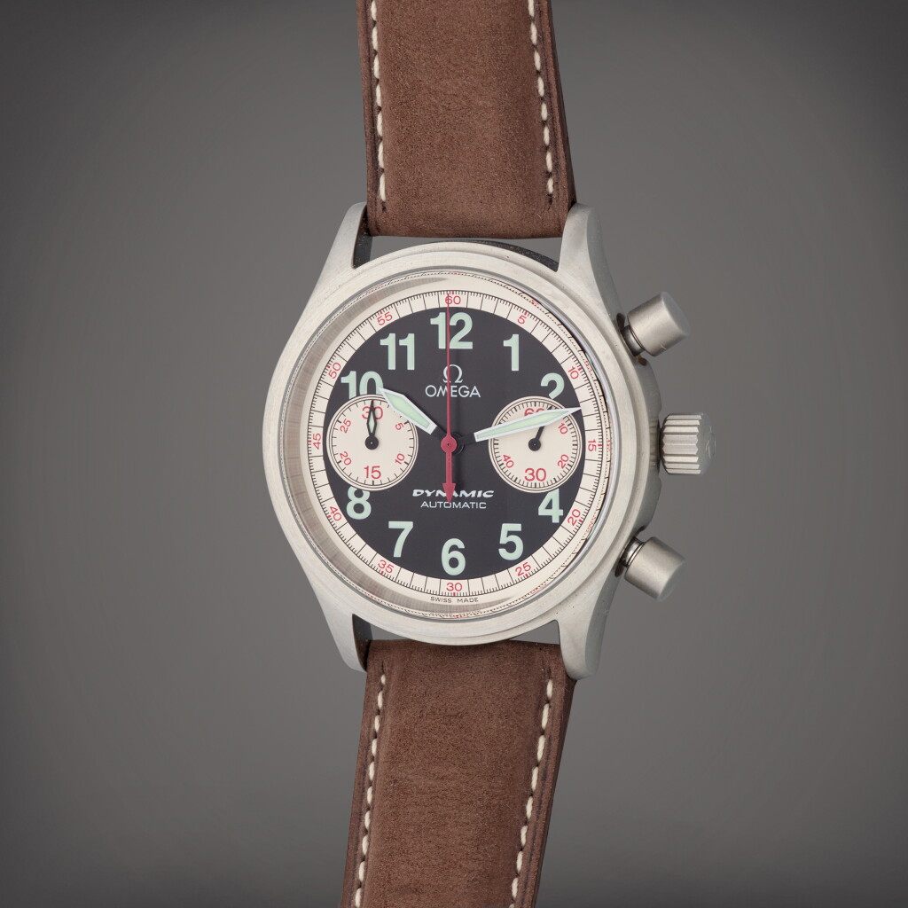 View full screen - View 1 of Lot 120. Dynamic 'Targa Florio', Reference 5291.51.07 | A stainless steel chronograph wristwatch | Circa 1999.
