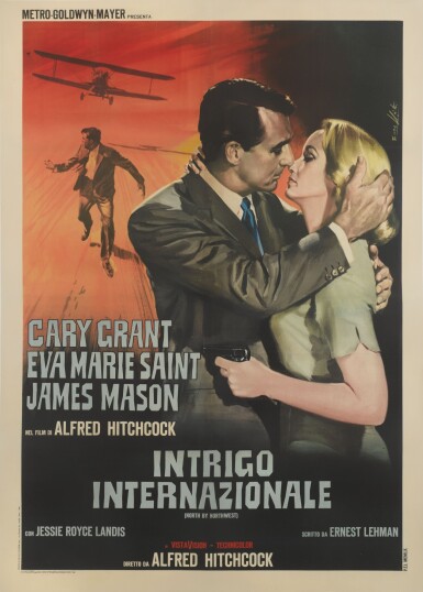 View full screen - View 1 of Lot 46. North by Northwest/Intrigo Internazionale (1959).