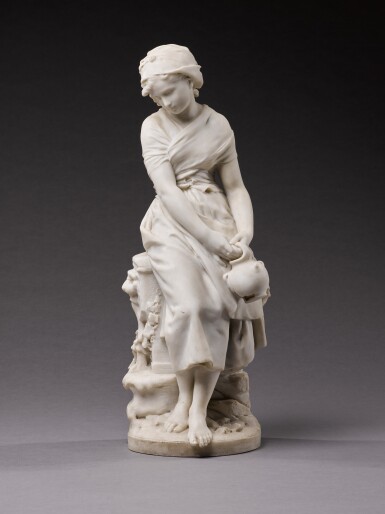 View full screen - View 1 of Lot 335. Portrait of a girl.